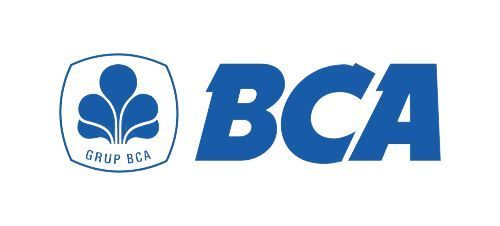 BCA bank logo blue and white