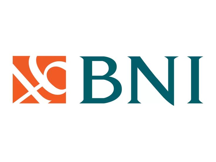 BNI bank logo orange and white